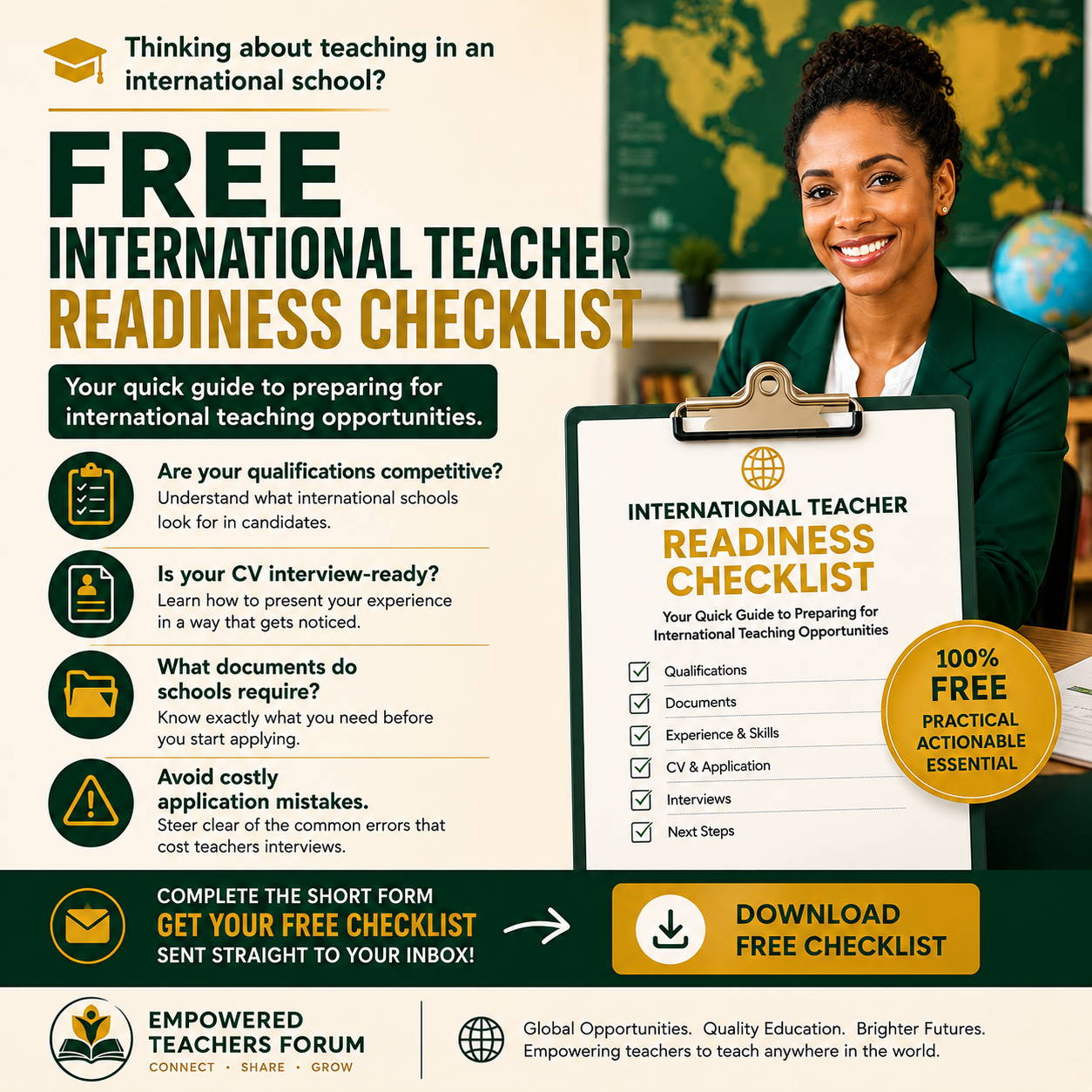 International Teacher Readiness Checklist